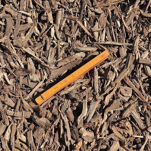 Wurzelhackdekor - geschredderte Baumwurzeln, lose