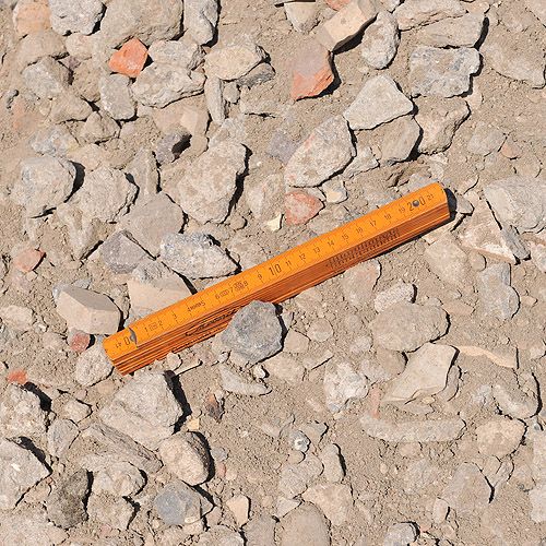 Beton-Tragschicht - aus Betonrecycling